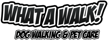 WhataWalk Logo - Dog Walker Cheltenham